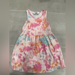 H&M Pink and Orange Tie-Dye Kids Dress